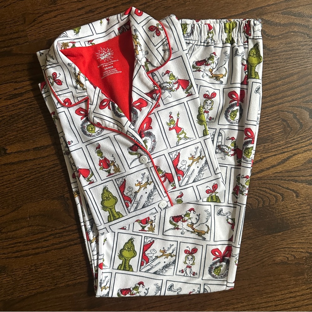 Grinch PJ Set - Picture 12 of 15
